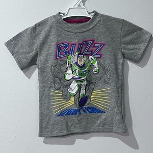 Disney Toy Story Buzz Lightyear Grey Boys T-Shirt